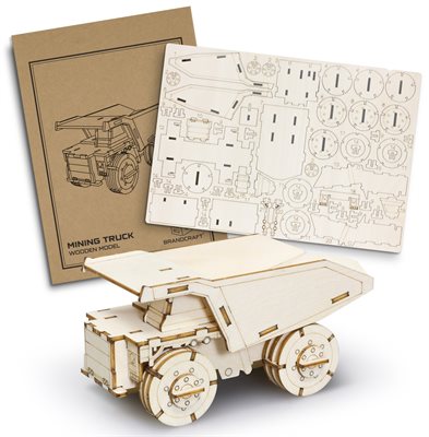 BRANDCRAFT Interlocking Mining Truck Puzzle