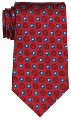 Cambridge Silk Tie In Red