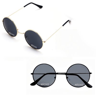 Capri Round Retro Sunglasses