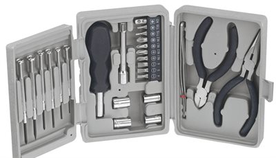 Carbon Steel 26 Piece Tool Kit