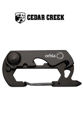 Cedar Creek® Black Carabiner Multitool