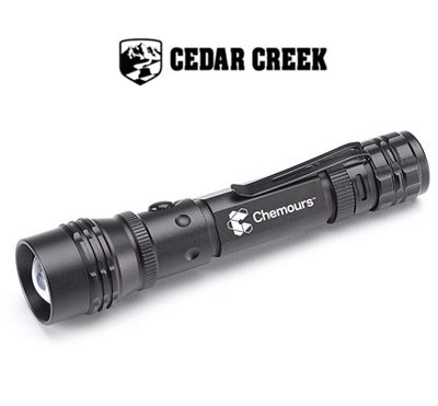 Cedar Creek® Rechargeable Multi-Function LED Flashlight