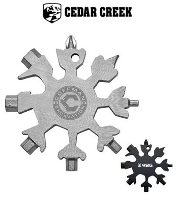 Cedar Creek® Snowflake Shaped Multitool