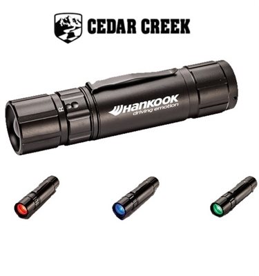 Cedar Creek® Tri-Beam Colour Flashlight