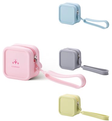 Cedarstone Square Silicone Coin Pouch