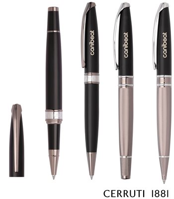 Cerruti 1881® Abbey Ballpoint Pen & Rollerball Gift Set