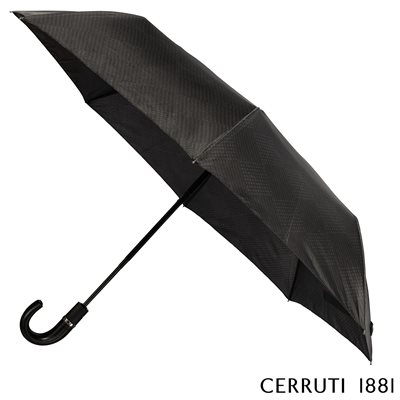 Cerruti 1881® Pocket Black Horton Umbrella