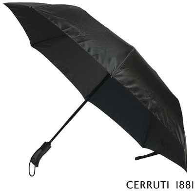 Cerruti 1881® Pocket Black Umbrella