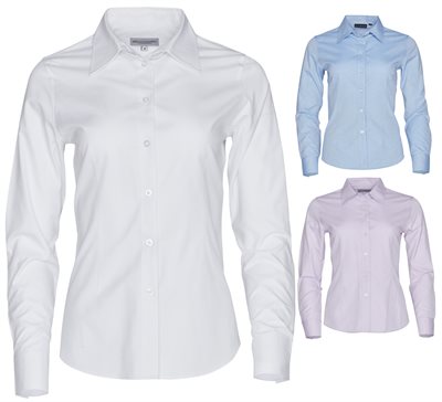 Cheyenne Ladies CVC Oxford Long Sleeve Shirt