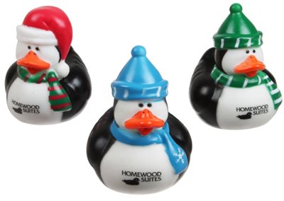 Chilly Penguin Rubber Duck