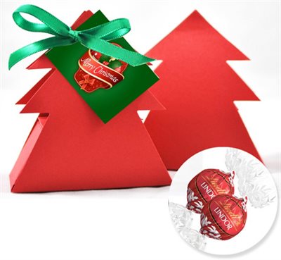 Christmas Tree Box With Lindor Balls