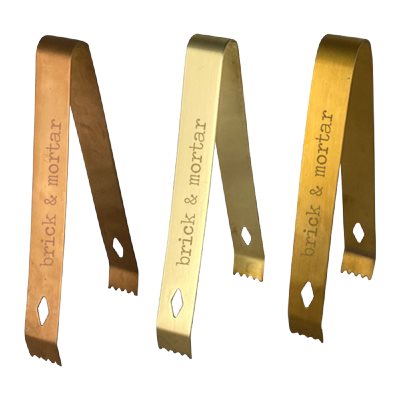 Classic Stainless Steel Ice Tongs