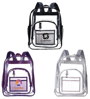 Clearon Heavy Duty Transparent Backpack