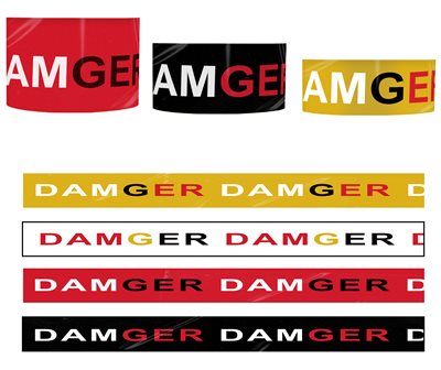 CMYK Printed PE Barrier Tape