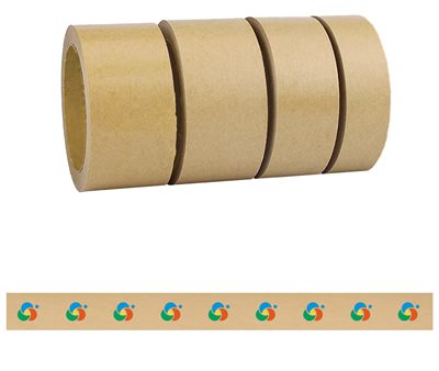 CMYK Printed Self Adhesive Kraft Paper Tape