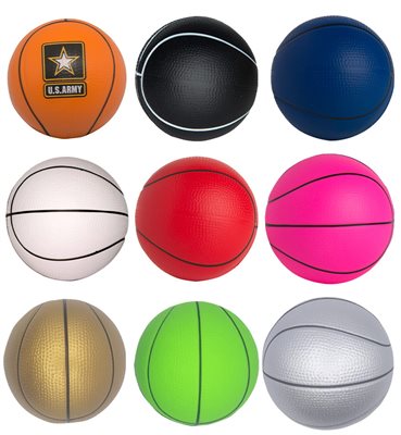 Colourful Basketball Stress Reliever