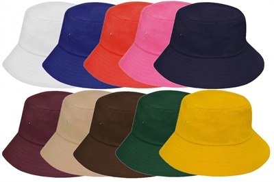 Colourful Cotton Bucket Hat