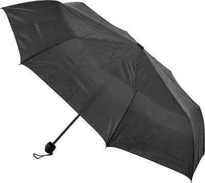 Corsa Basic Black Compact Umbrella