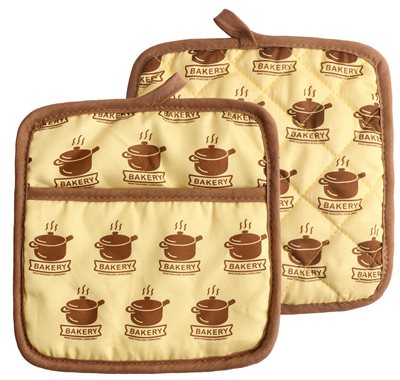 Cottage Large Quilted Pot Holder