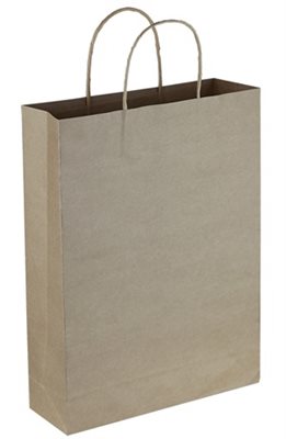 D1A Medium Tall Eco Shopper With Twisted Paper Handle