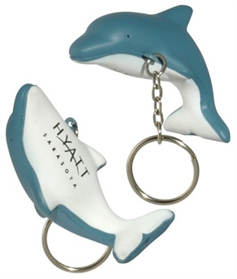 Dolphin Keyring Stress Shape Keyring