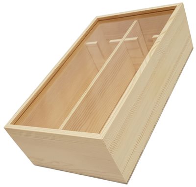 Double Timber Wine Box