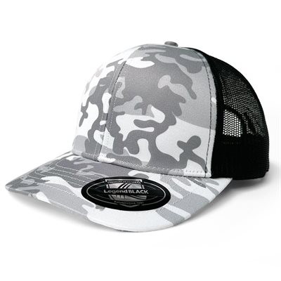 Drifter Snow Camo Trucker Cap