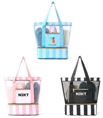 Duo Mesh Beach Tote Bag