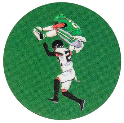 Falcon Round Acrylic Golf Ball Marker