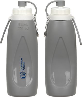 Fissure Collapsible 500ml Silicone Drink Bottle
