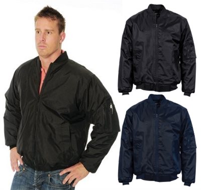 Flying Jacket With Plastic Zipper