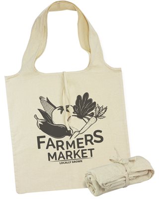 Fold Up 130gsm Cotton Tote