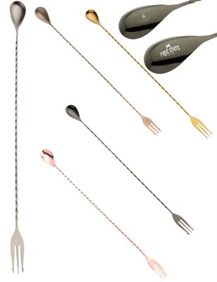 Fork Ended 50cm Bar Spoon