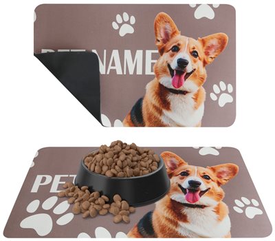 Full Colour Pet Feeding Mat