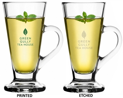 Glass Latte Mug