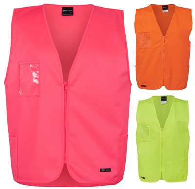 Hi Vis Zippered Day Only Vest