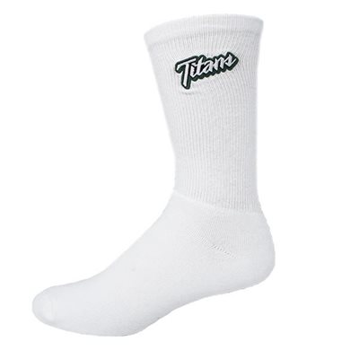 Jacquard Weave Crew Polyester Sports Socks