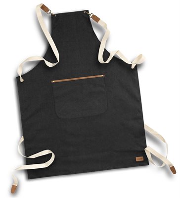 Keepsake Washed Black Canvas Apron