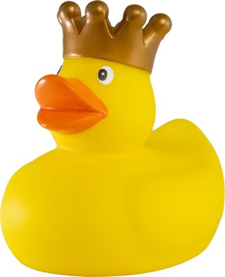 King Themed Rubber Duck