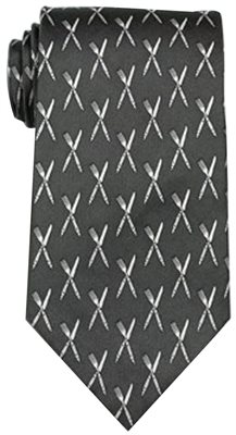 Knives And Forks Polyester Tie
