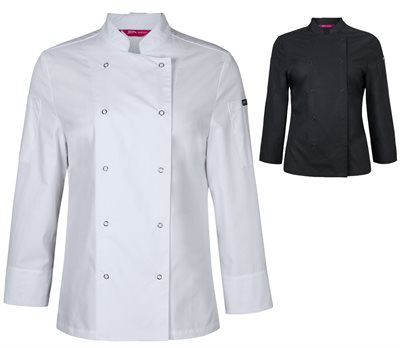 Ladies Long Sleeve Chef Jacket