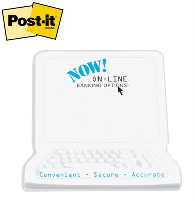 Large Post-it® Computer Shaped Notes