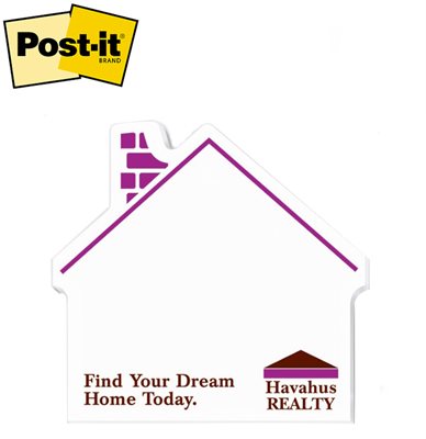 Large Post-it® House Shaped Notes