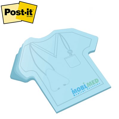 Large Post-it® T-Shirt Shaped Notes