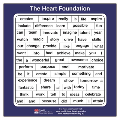 Large Square Magnetic Poetry