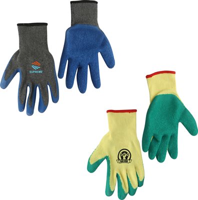 Latex Dipped Cotton Gloves