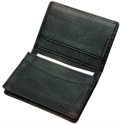 Leather Gusset Card Holder