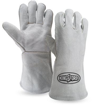 Leather Welder And Fireplace Gloves