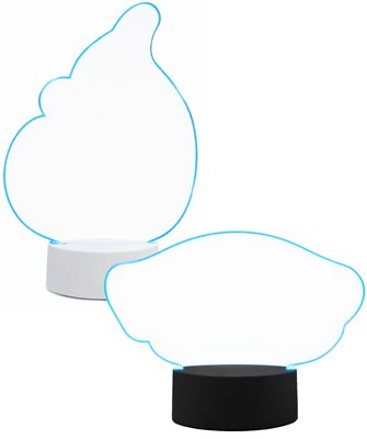 Light-Up Small Custom Shaped Award