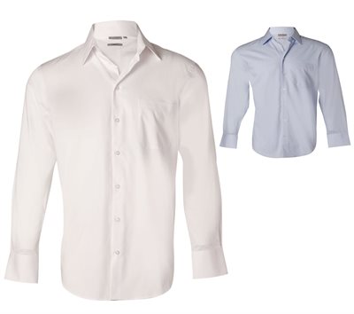 Luka Mens Fine Twill Long Sleeve Shirt